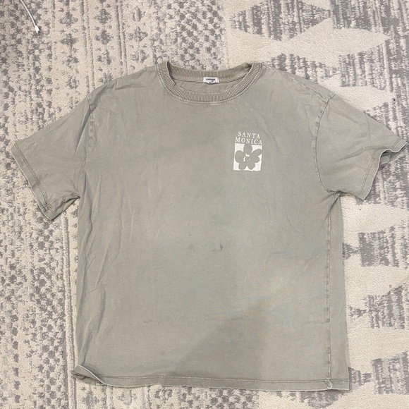 Garage Tops - Garage Santa Monica Graphic Tee in Sage